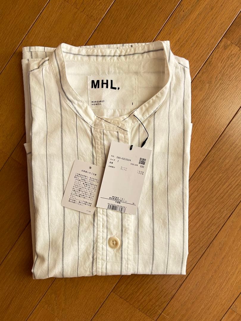 MHL. ストライプ 長袖シャツ サイズ1⭐︎美品