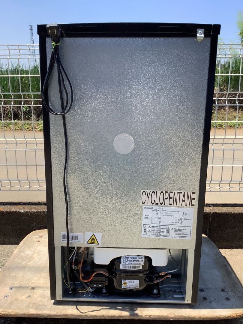 【高年式】コンフィー 2ドア冷蔵庫 RCT90BL(E) 90L 2023年製