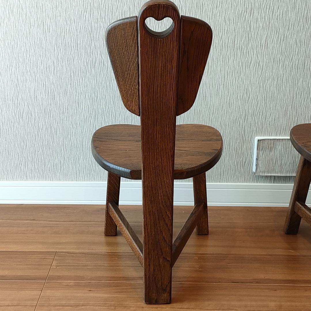 美品　オランダ製　ダッチカントリーチェア　2脚セット