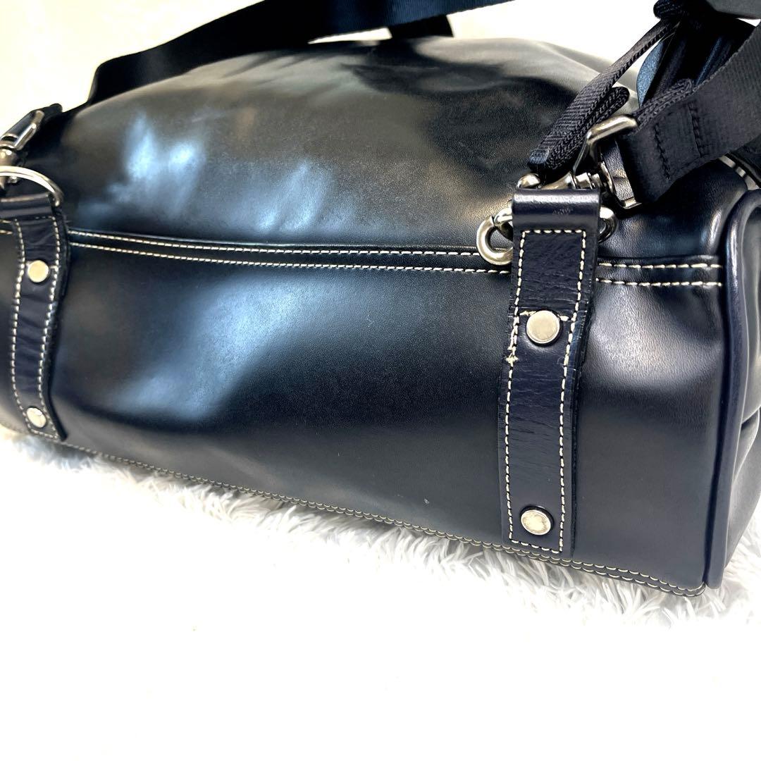 美品✨ 豊岡鞄 木和田 2WAY リュック ダレスバッグ ビジネス 通勤 黒