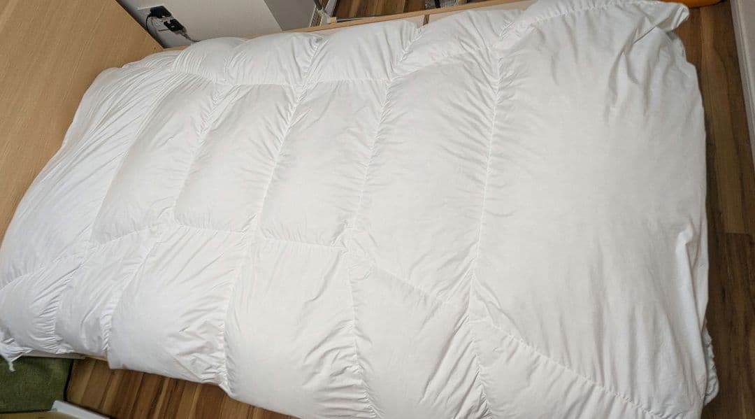 NITORI　羽毛掛け布団　掛け布団カバー付き シングルサイズ