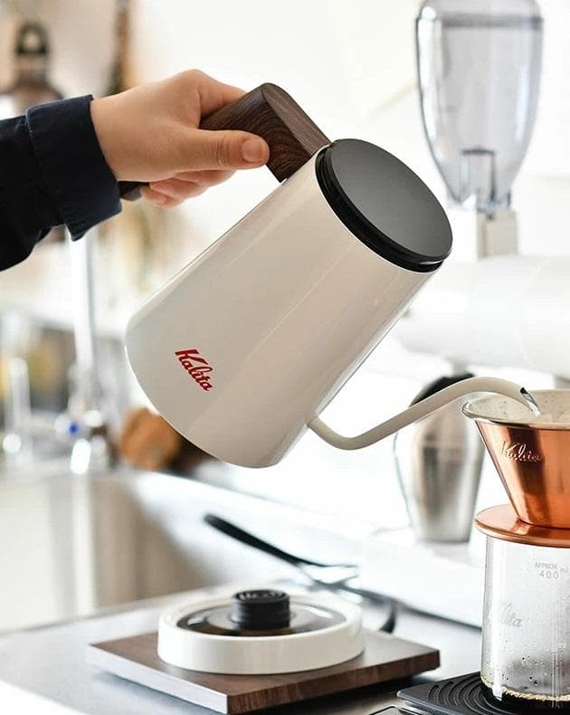 ドリップ電気ケトル カリタ KEDP-600(ホワイト) 新品・未使用品