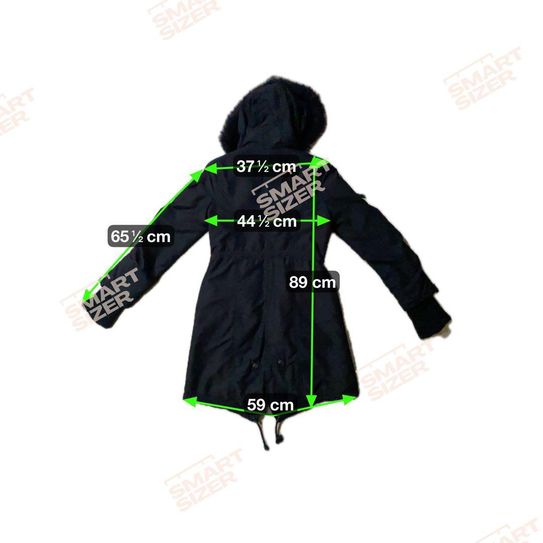 00s archive モッズコート ギミック ファー付き グランジ y2k