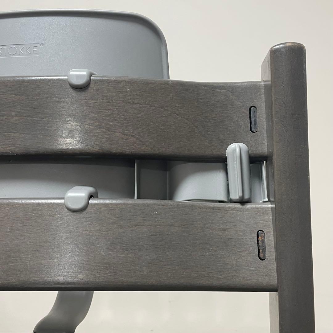 ストッケ　トリップトラップ　ストームグレー　ベビーセット付 S/N4