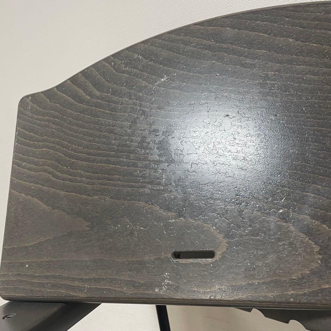 ストッケ　トリップトラップ　ストームグレー　ベビーセット付 S/N4