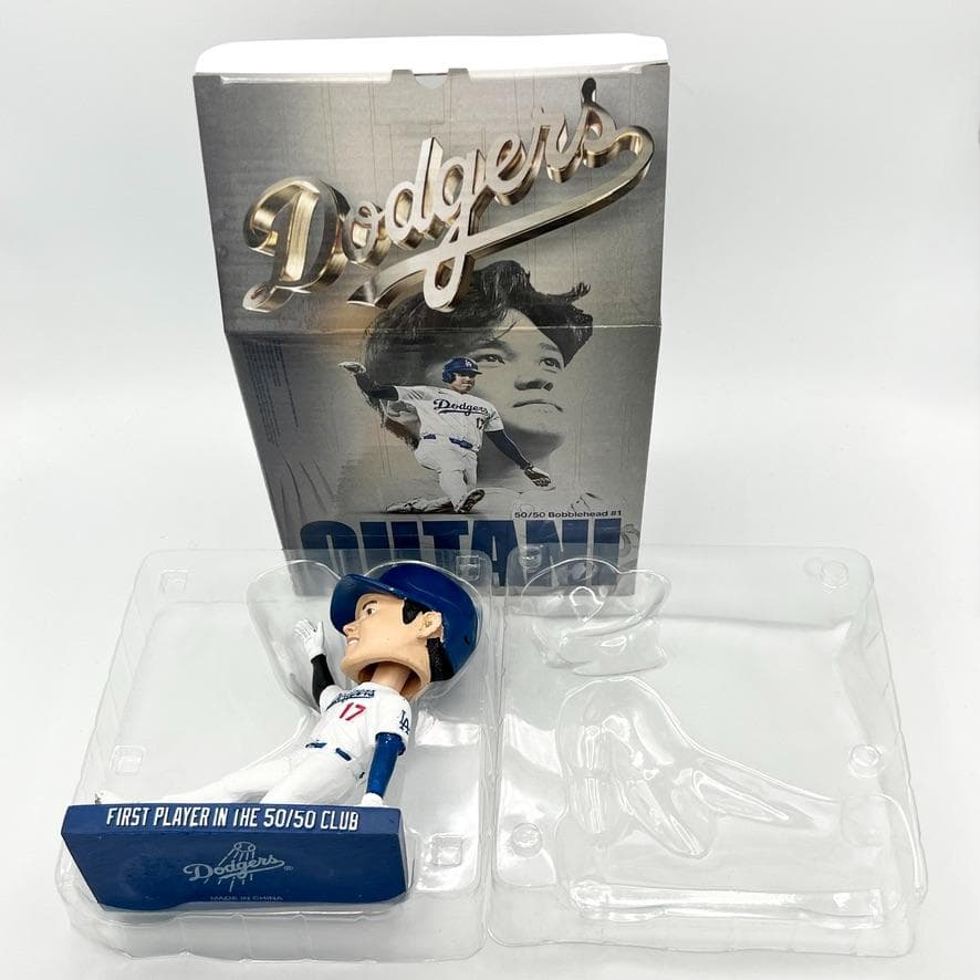 球場配布 非売品 ドジャース 大谷翔平 50/50記念 ボブルヘッド 人形