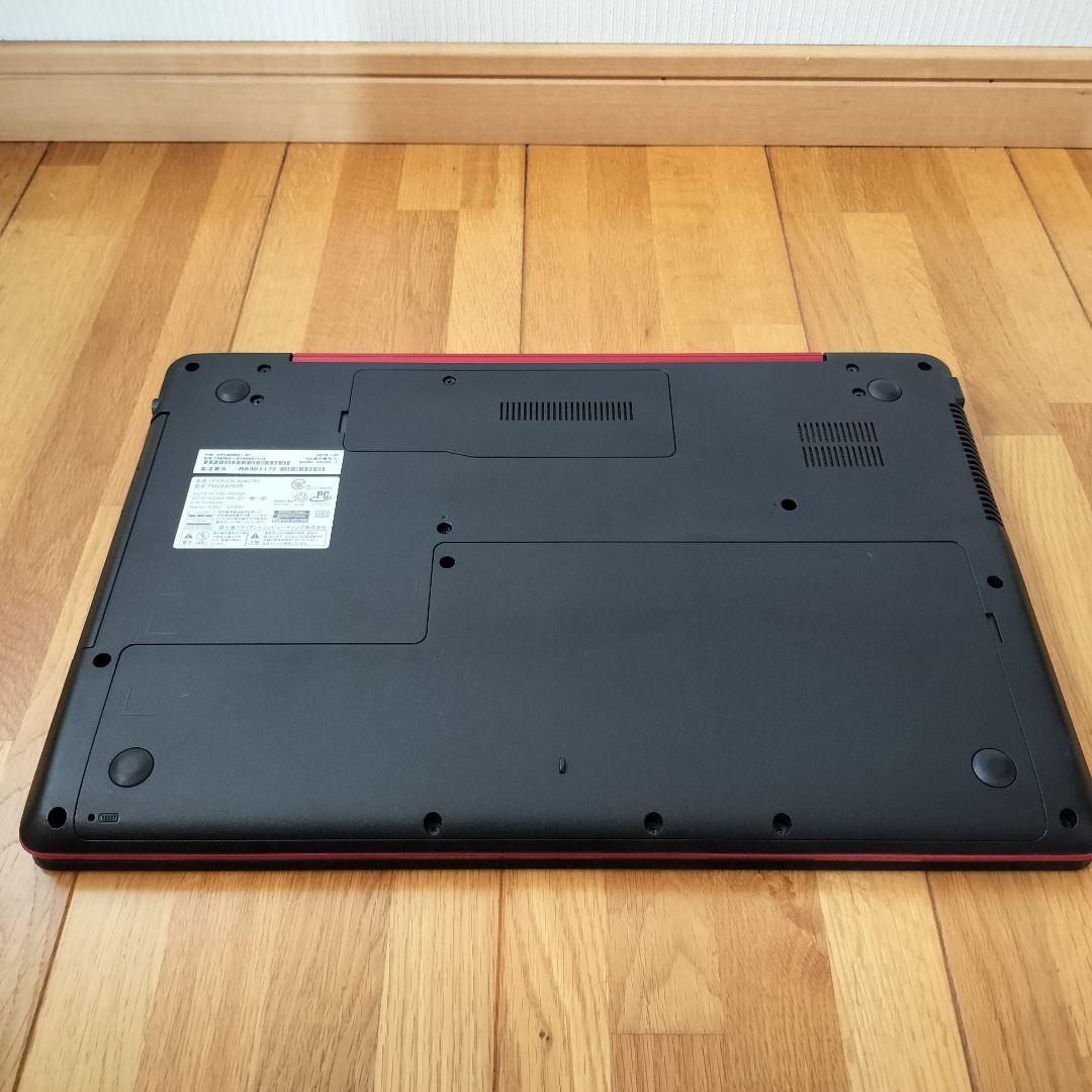 【早い者勝ち】美品⭐️赤ノートパソコン⭐️在宅ワークに最適⭐️Windows11