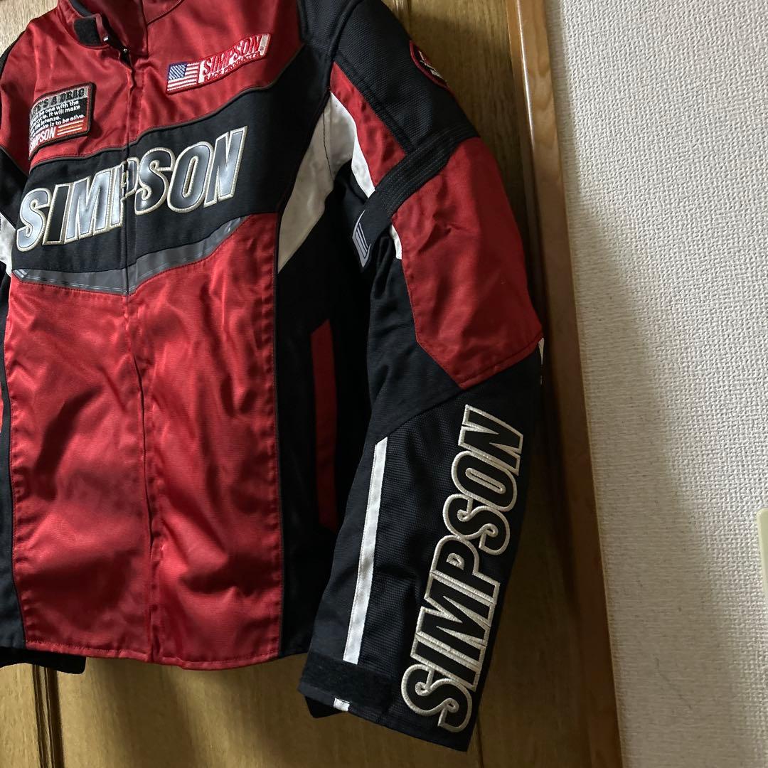 シンプソン SIMPSON ジャケット サイズLW ライダースジャケット メンズ