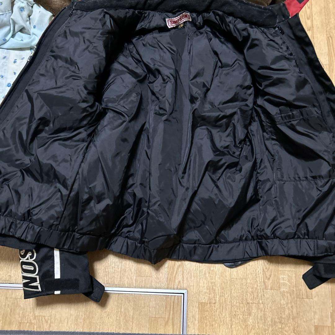 シンプソン SIMPSON ジャケット サイズLW ライダースジャケット メンズ