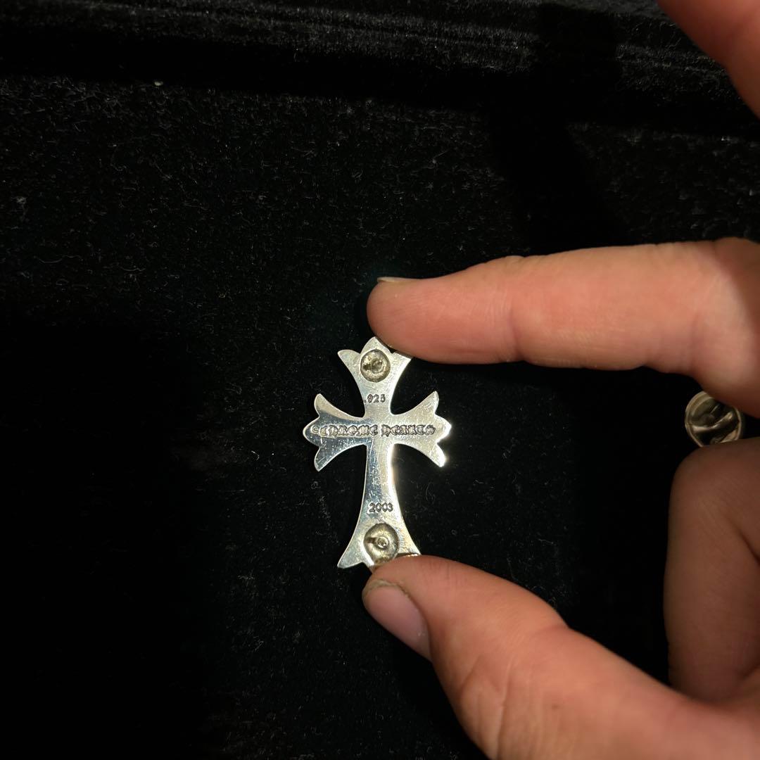 クロムハーツ　スモールクロス　スティックピン