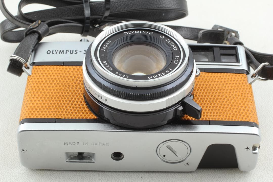 【整備済　並品】黄土色 オリンパス 35 SP 露出計✖ #1393