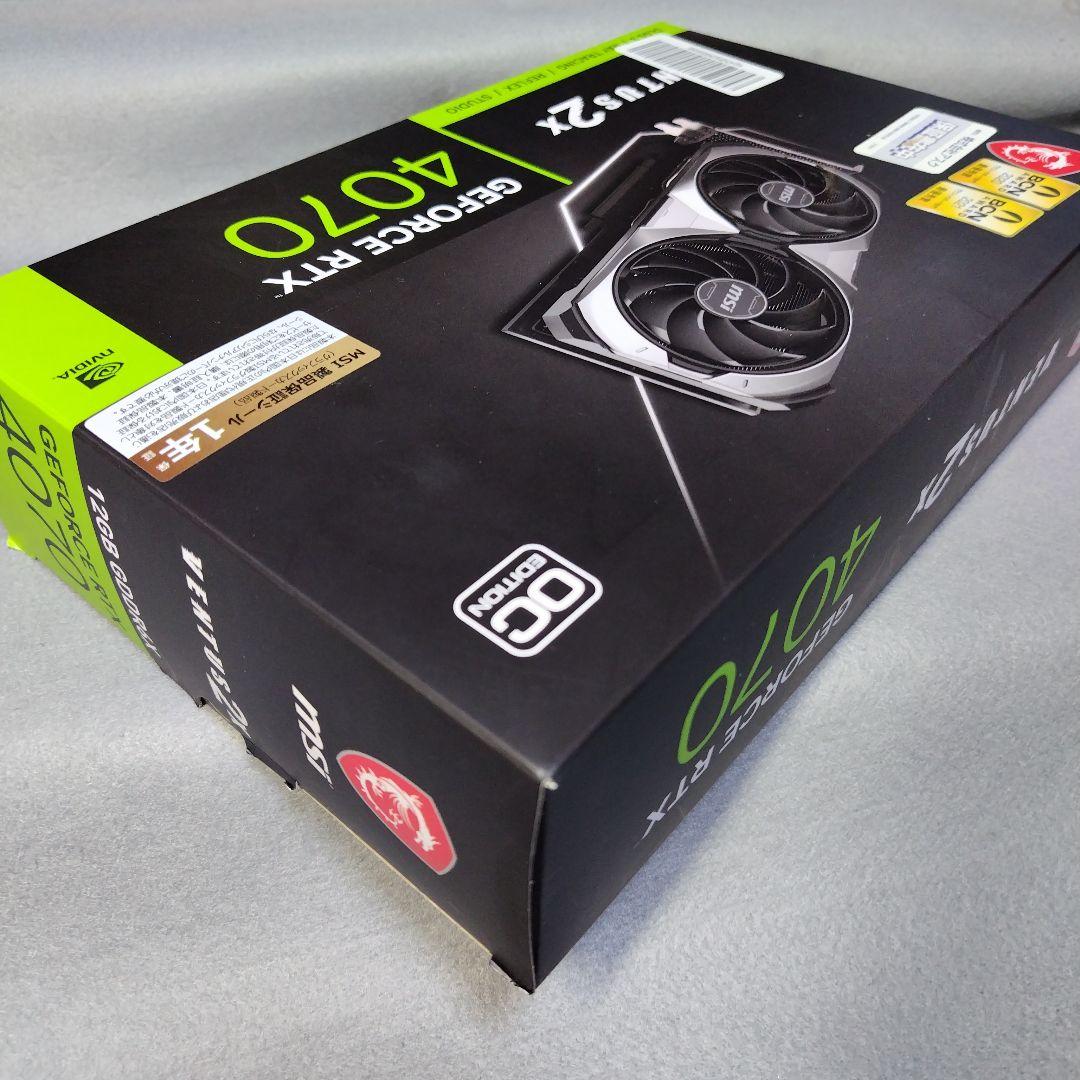 GeForce RTX 4070 VENTUS 2X 12G OC(正常動作品)