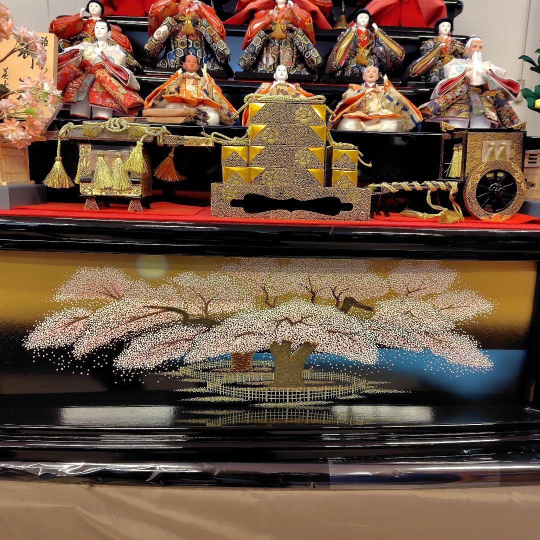 まこちゃん大特価展示品　五段飾り雛人形セット初節句