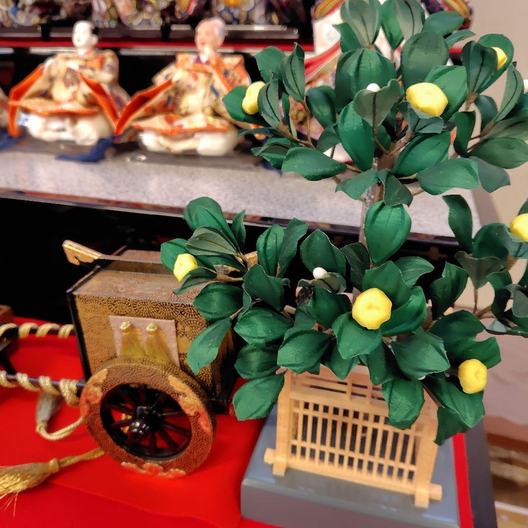 まこちゃん大特価展示品　五段飾り雛人形セット初節句