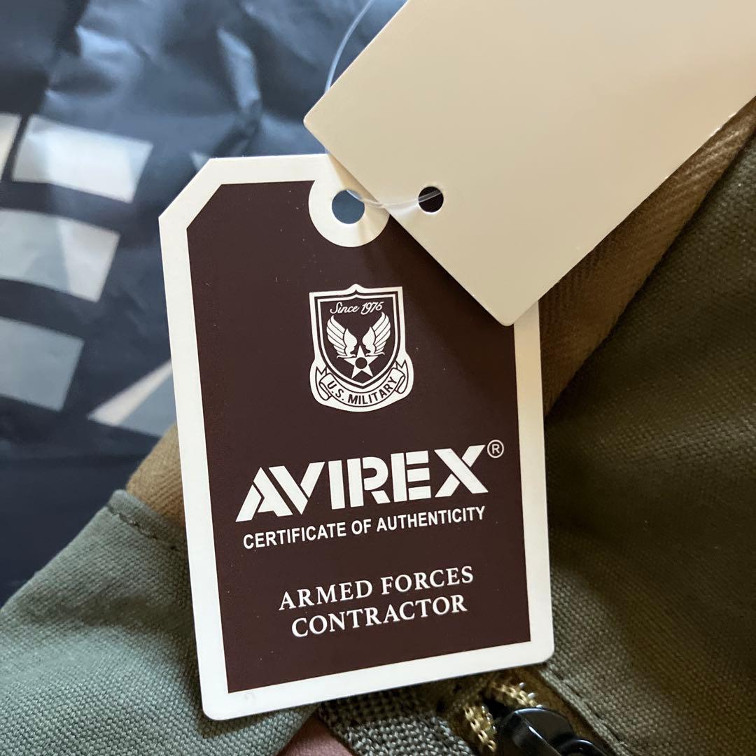 値下げ！新品！！AVIREX ショルダーバッグ オリーブ