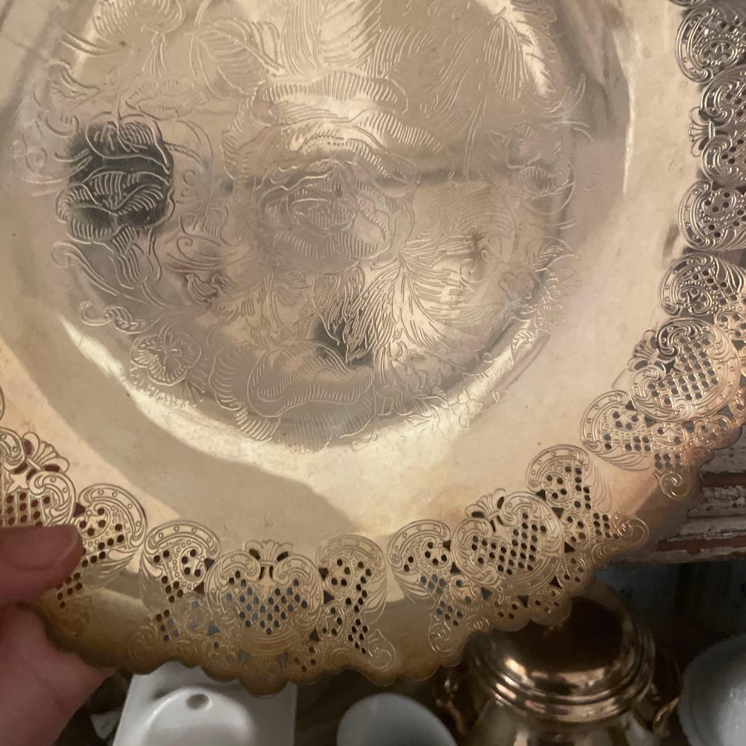 アンティーク雑貨　シルバープレート　まとめ売り