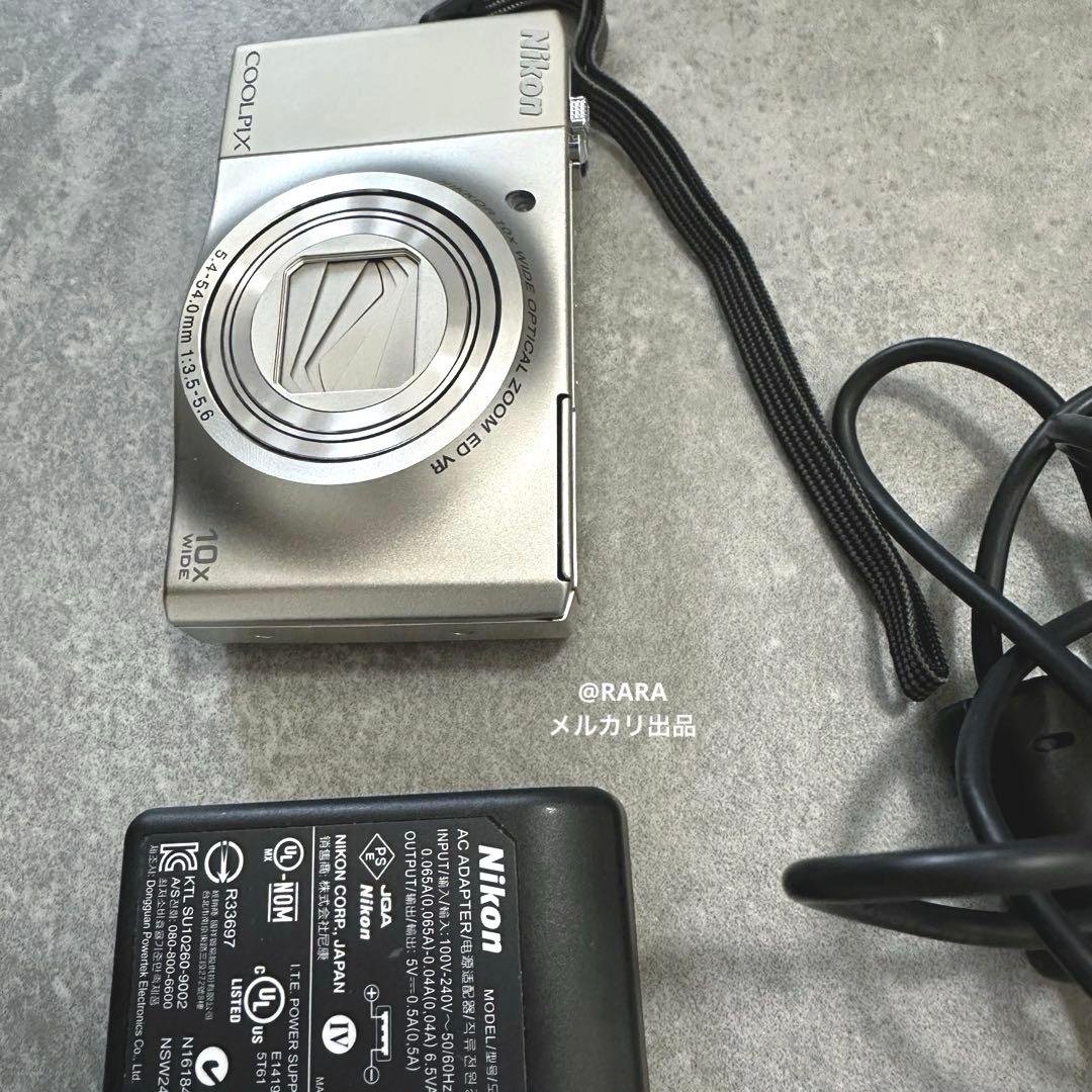 Nikon COOLPIX S8000 シルバー ACアダプター 充電アダプター