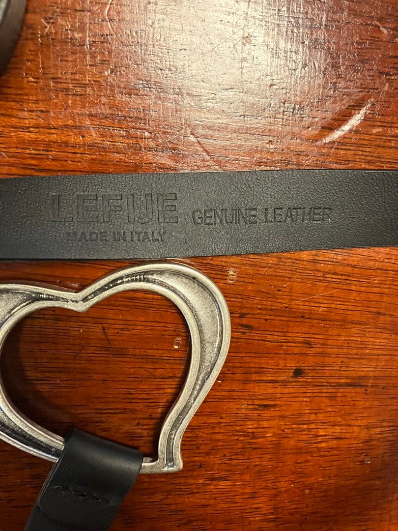 LEFIJE レフィエ　HEART BELT　オープンハートベルト