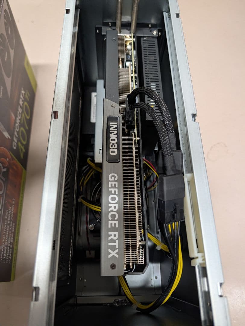 グラフィックボード・グラボ・ビデオカード ELSA GeForce RTX 4070 Ti Node Titan eGPU