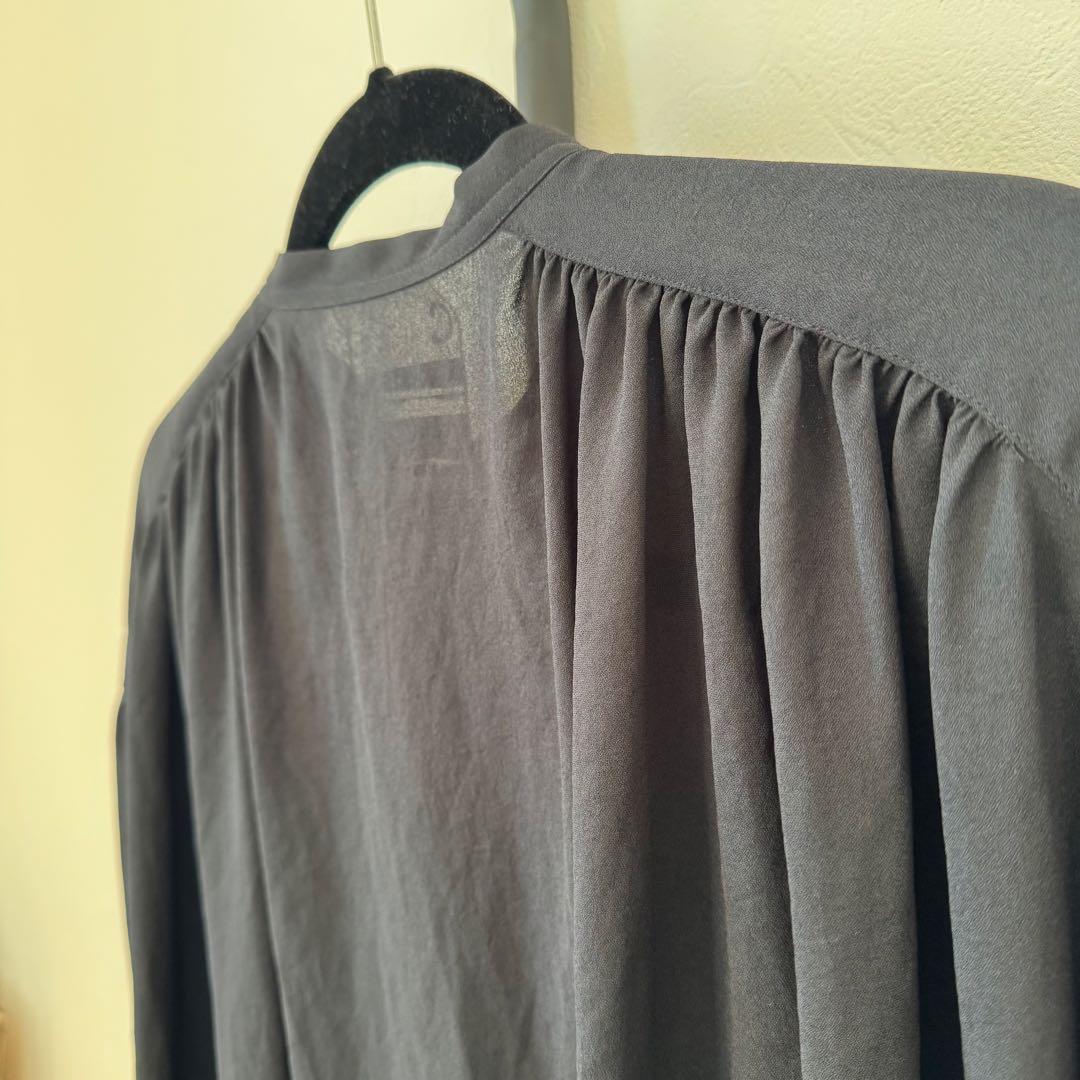 【新品未着用】Chaos リマノスギャザーブラウス ブラック