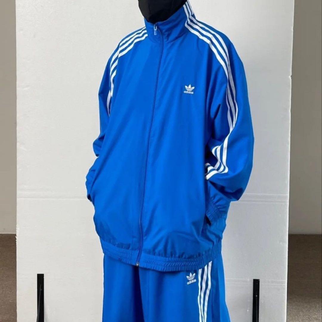 adidas adilenium オーバーサイズ トラックトップ ブルゾン S