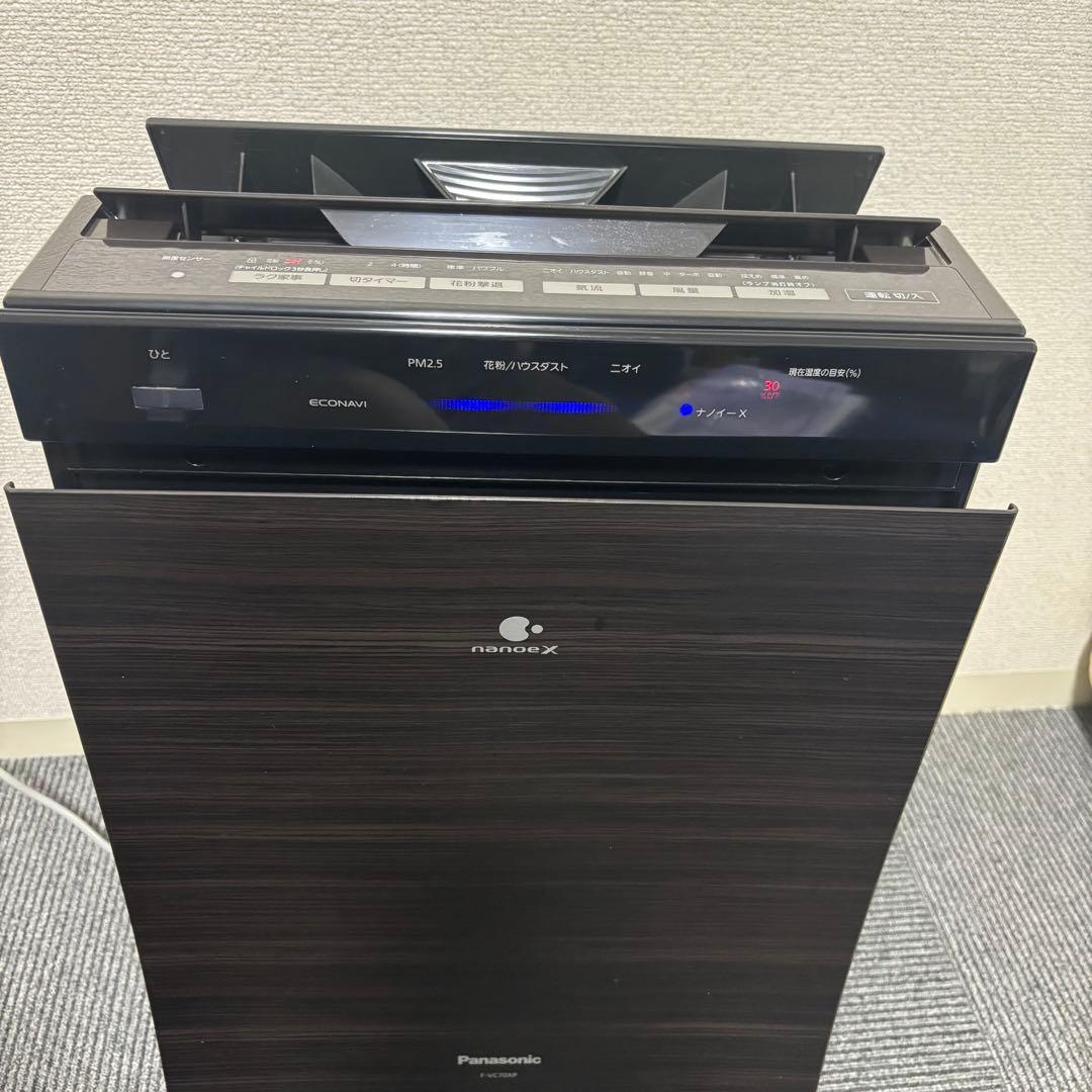 nanoeX Panasonic 加湿空気清浄機 F-VC70XP 2018年製