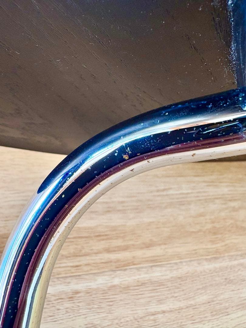 【名作】イームズ プライウッドコーヒーテーブル メタルベース CTM エボニー