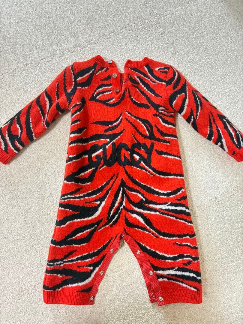 GUCCI トラ柄ロンパース