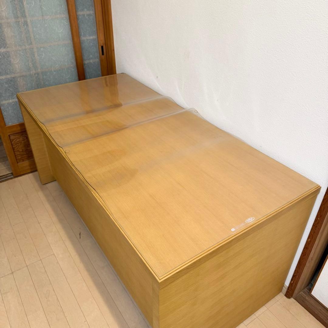 総額27万♪ 高級 カリモク家具 160cm幅プレジデントデスク