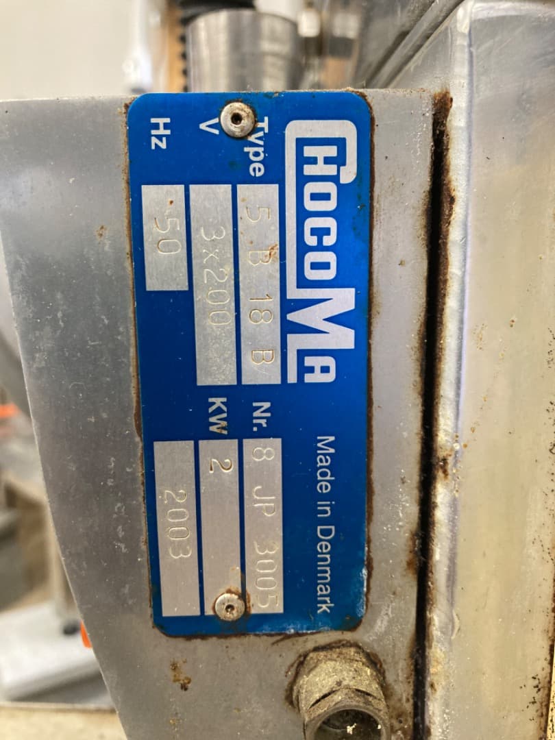 谷沢菓機工業株式会社 チョコマ社製 エンローバー（チョコレートコーティング用）