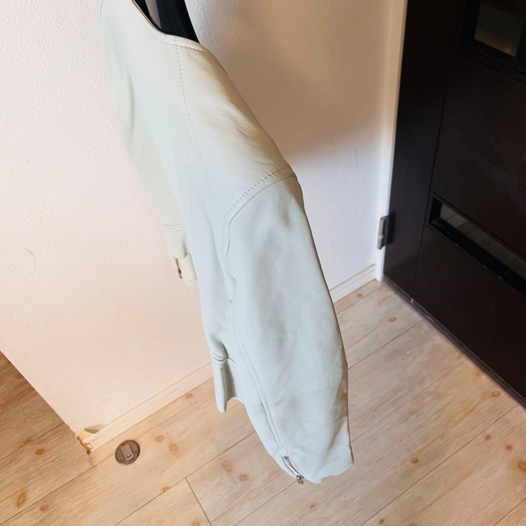 新品☆ ANAYI ラムレザークルージャケット/セオリー、23区、ロペ