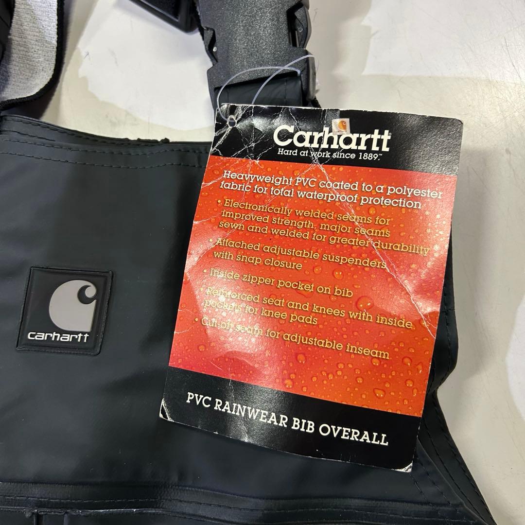 アキ　オーバーオール　ダブルニー　レインウェア　carhartt PVC