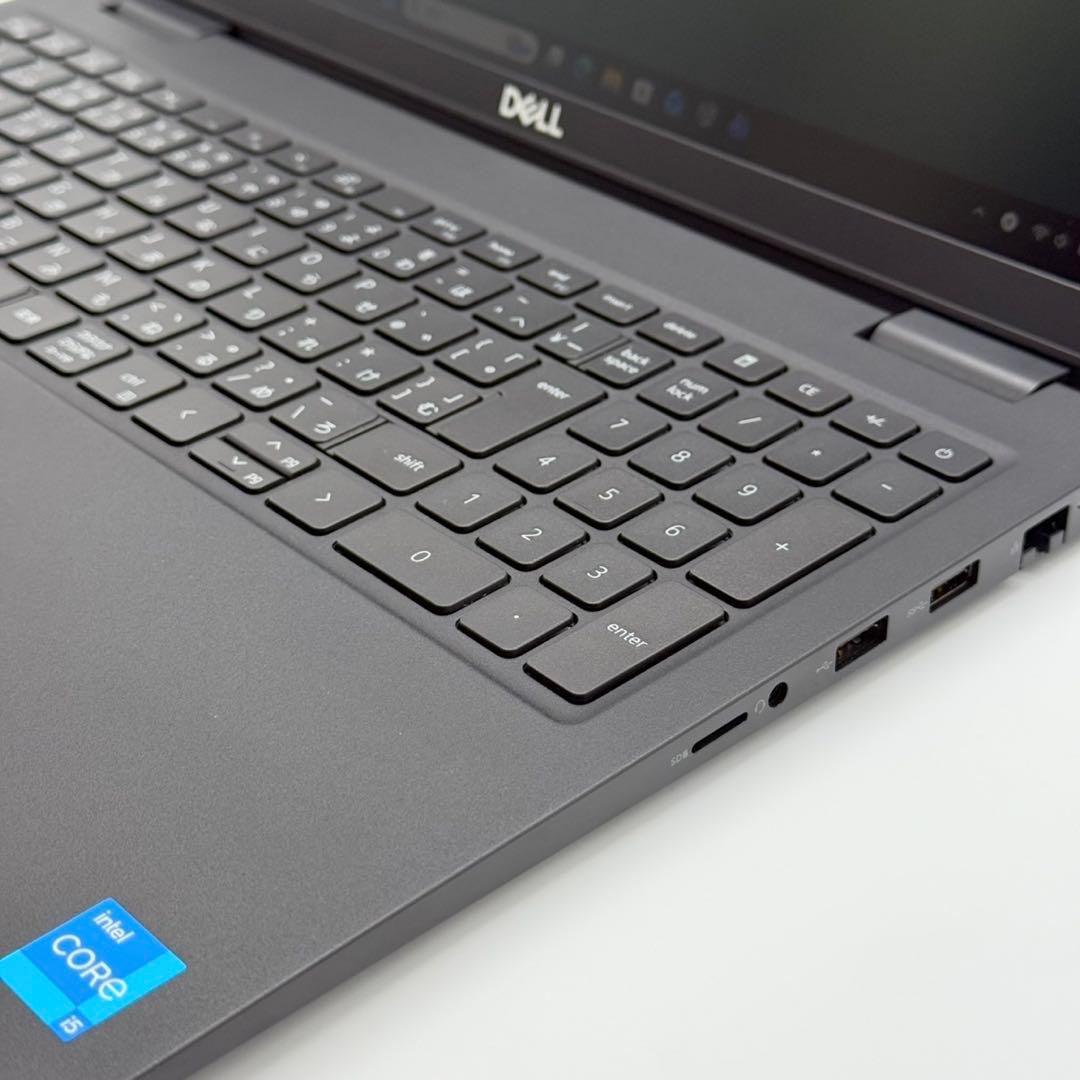 DELLノートパソコン 11世代i5 16GB 快速NVMe 静音 内観超美品