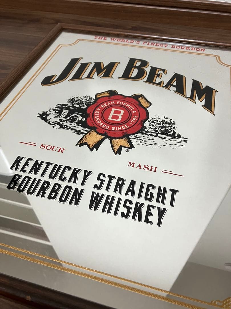 【匿名配送】パブミラー JIMBEAM ジムビーム