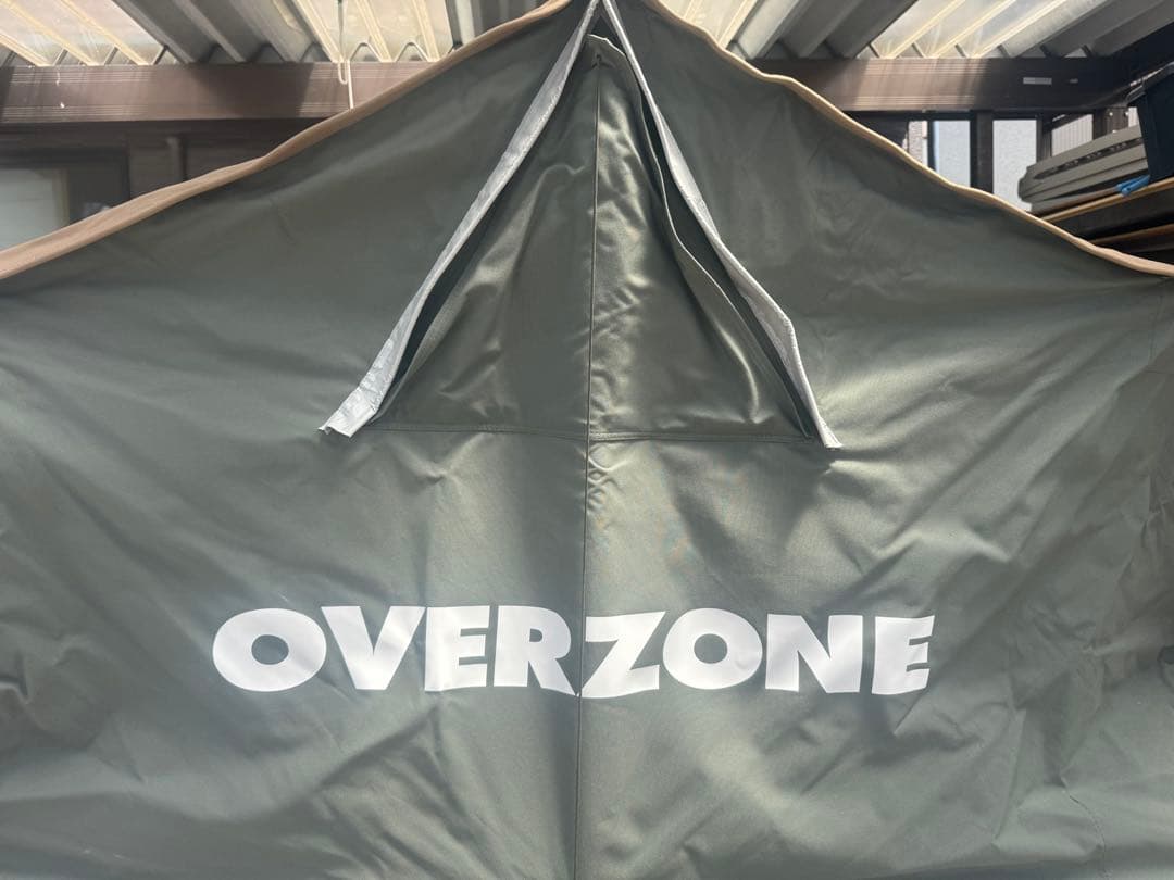【美品】ルーフテント Overzone（オーバーゾーン）＋専用デイルームセット