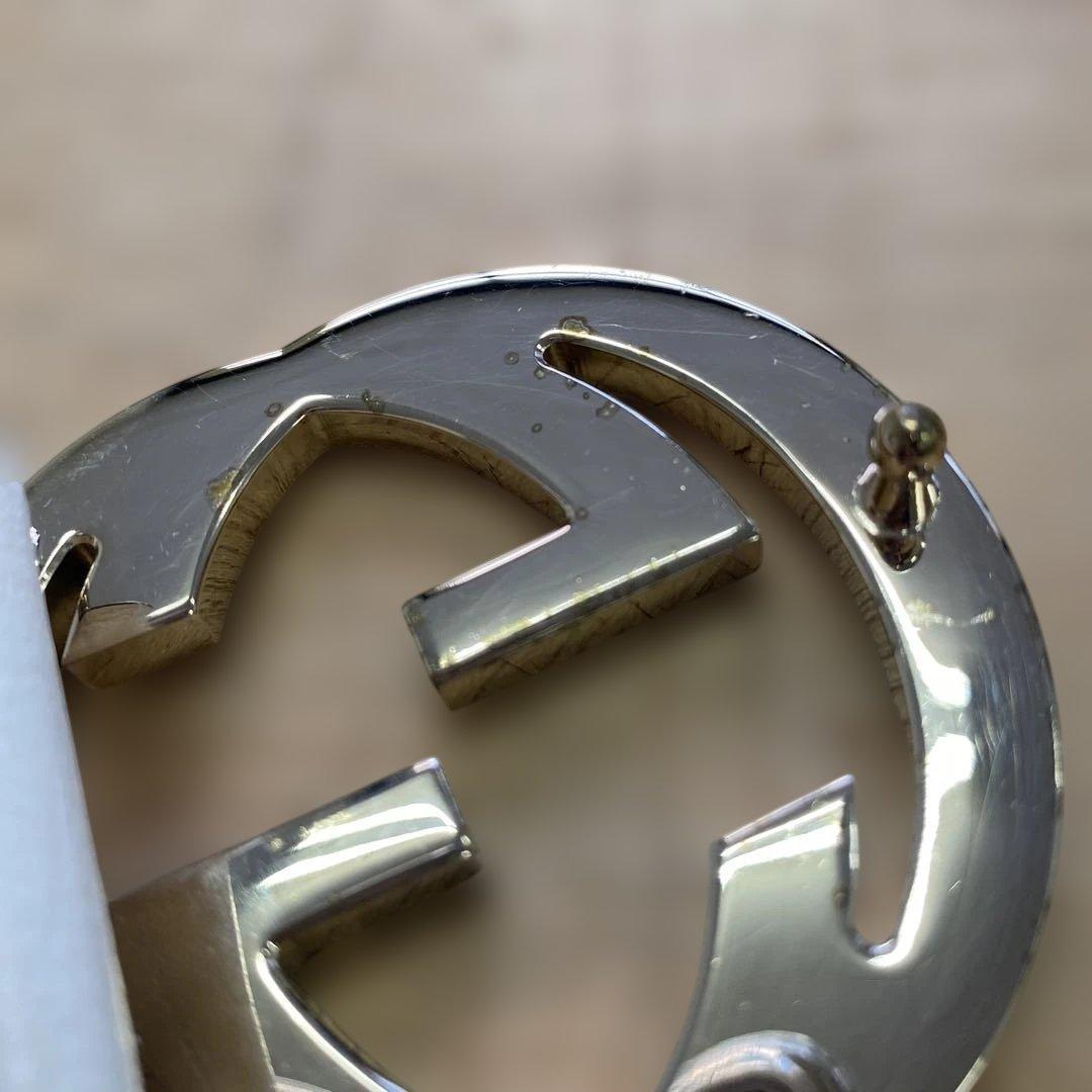 REO GUCCI ベルト インターロッキング グッチシマ GGレザー