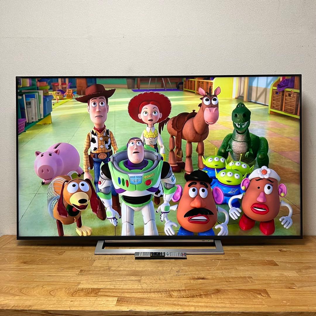 東芝 65V型 4Kチューナー内蔵 液晶テレビ レグザ 65M540X W録画○