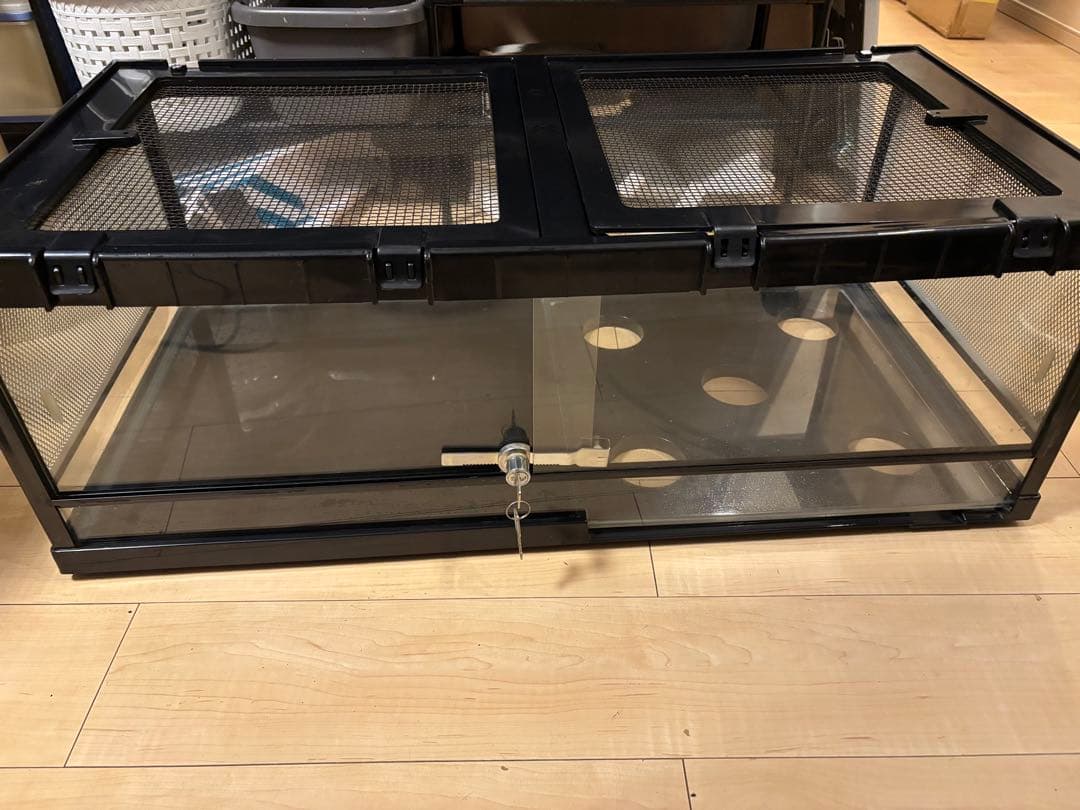 爬虫類 飼育ケージ みどり商会　ケースバイケース９０Lサイズ