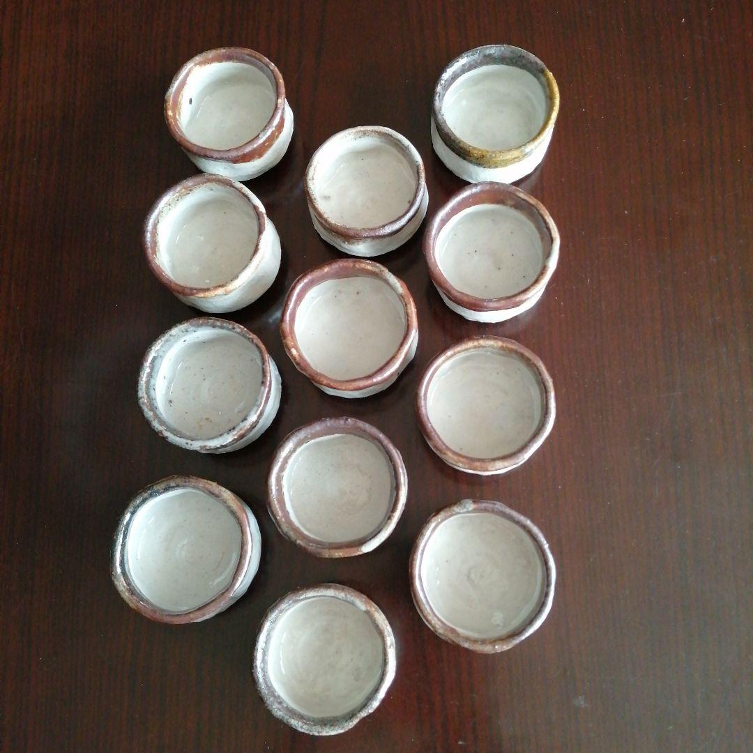 常滑焼　白釉小鉢　12個　7cm　今物