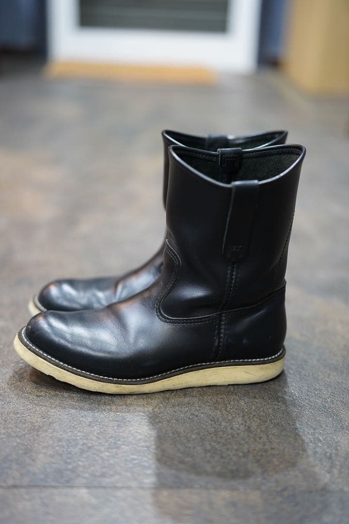 RED WING 8169 ペコスブーツ 黒 9E (27cm) レッドウィング