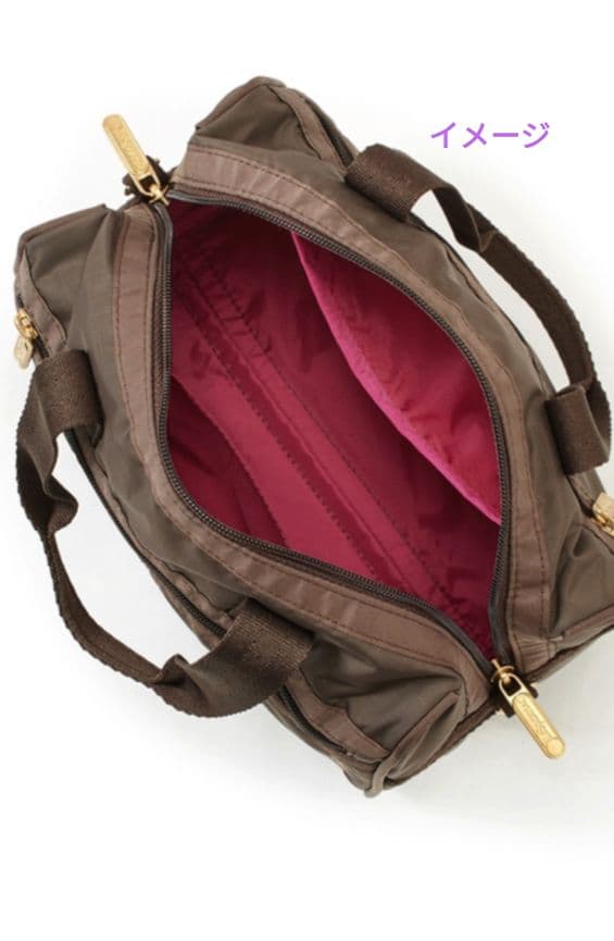 EVERYDAY SM SATCHEL ブラウン