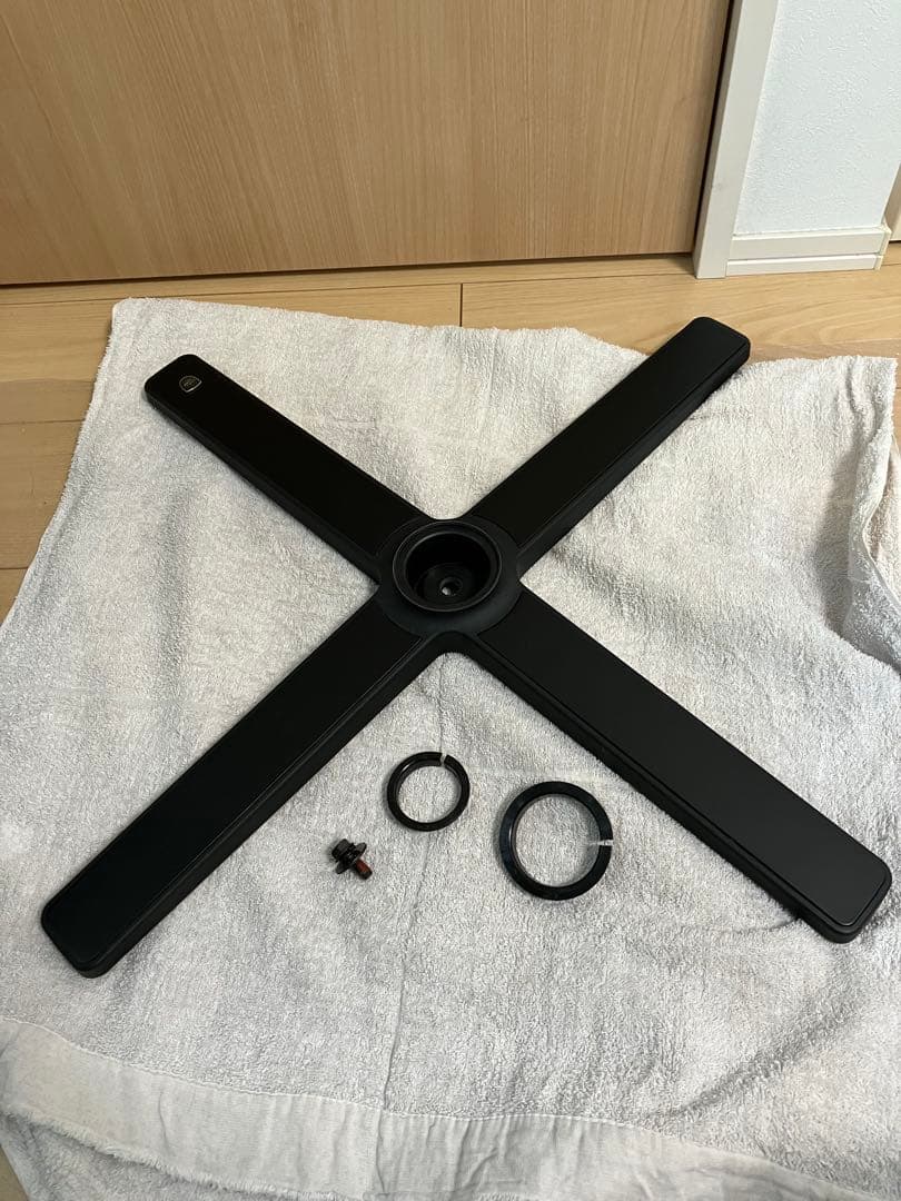 noblechairs FOOTREST レッド NBL-FR-PU-BR