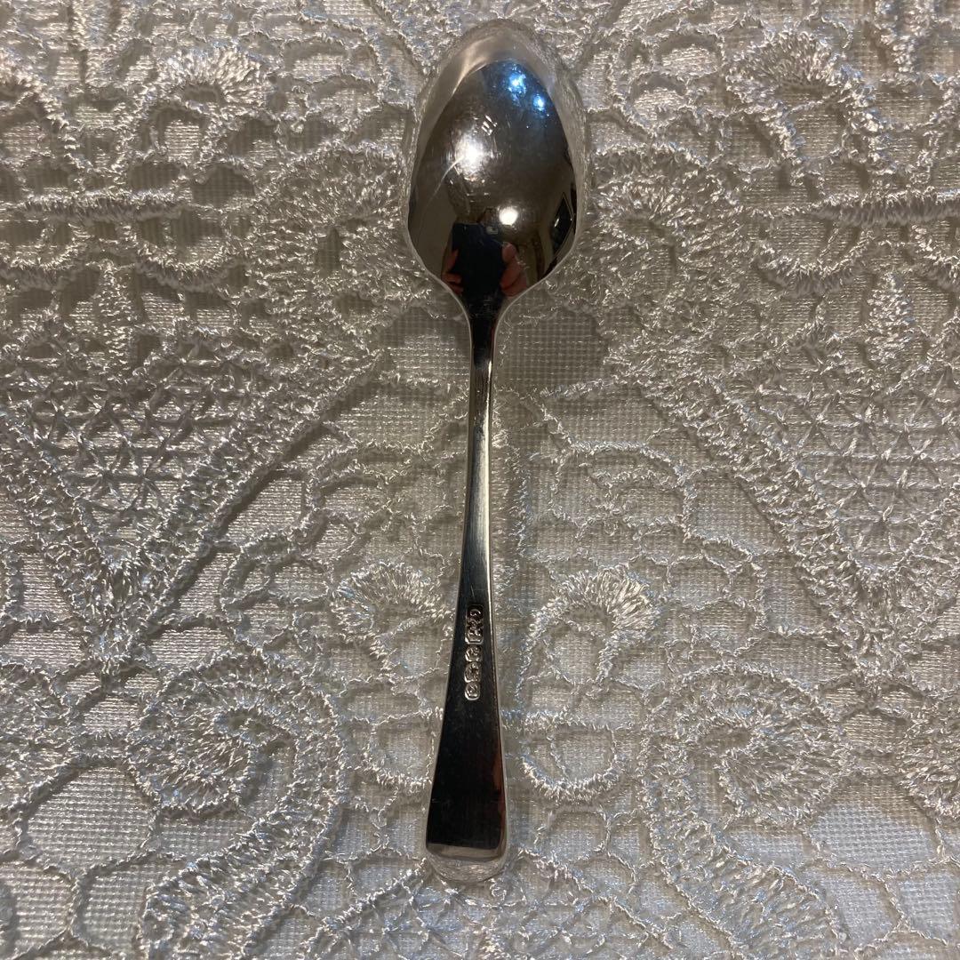 04 純銀製デミタススプーン5本セット