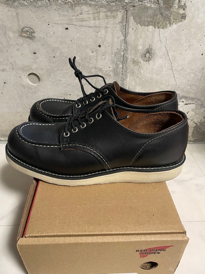 G*!様 【美品】レッドウイング8090 黒オックスフォード 27cm 箱付