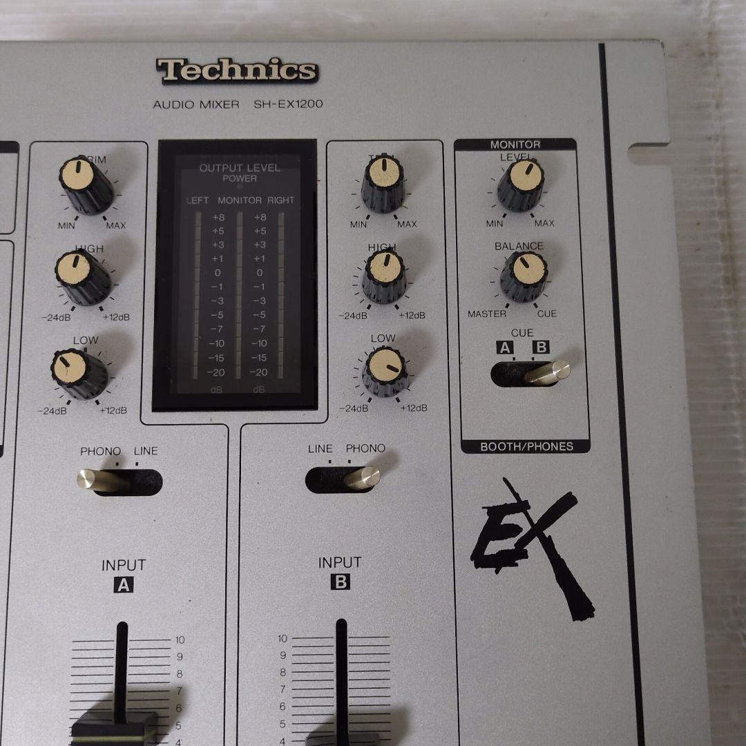 Technics SH-EX1200 テクニクス DJミキサー 動作品