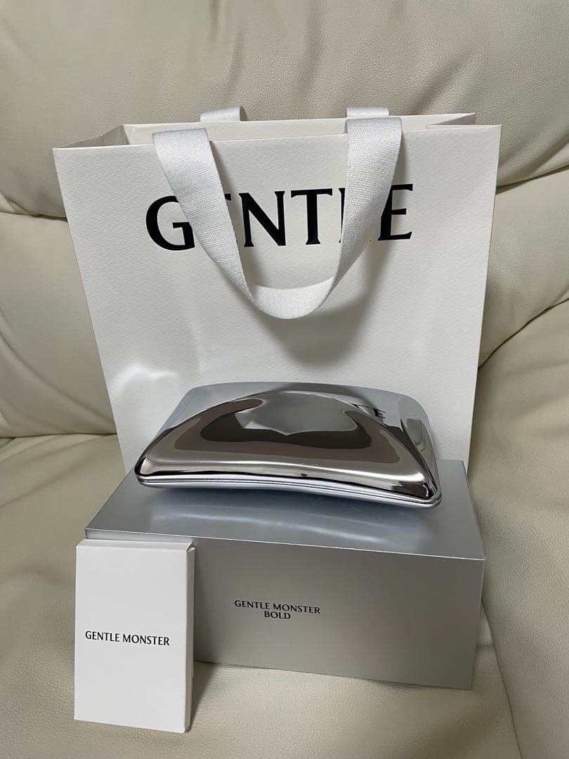 GENTLE MONSTER Atomic 02 リムレスメガネ クリアレンズ