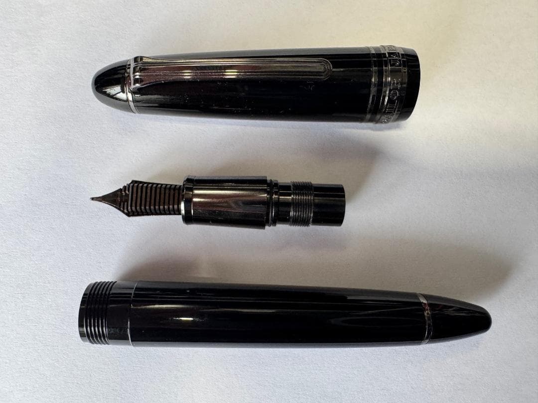 セーラー万年筆 プロフィット ブラックラスター 中字（M)