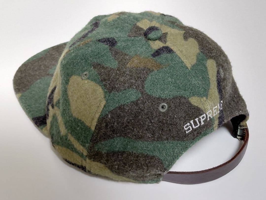 Supreme S 5 Panelシュプリームキャップ キャモ 迷彩　帽子　希少
