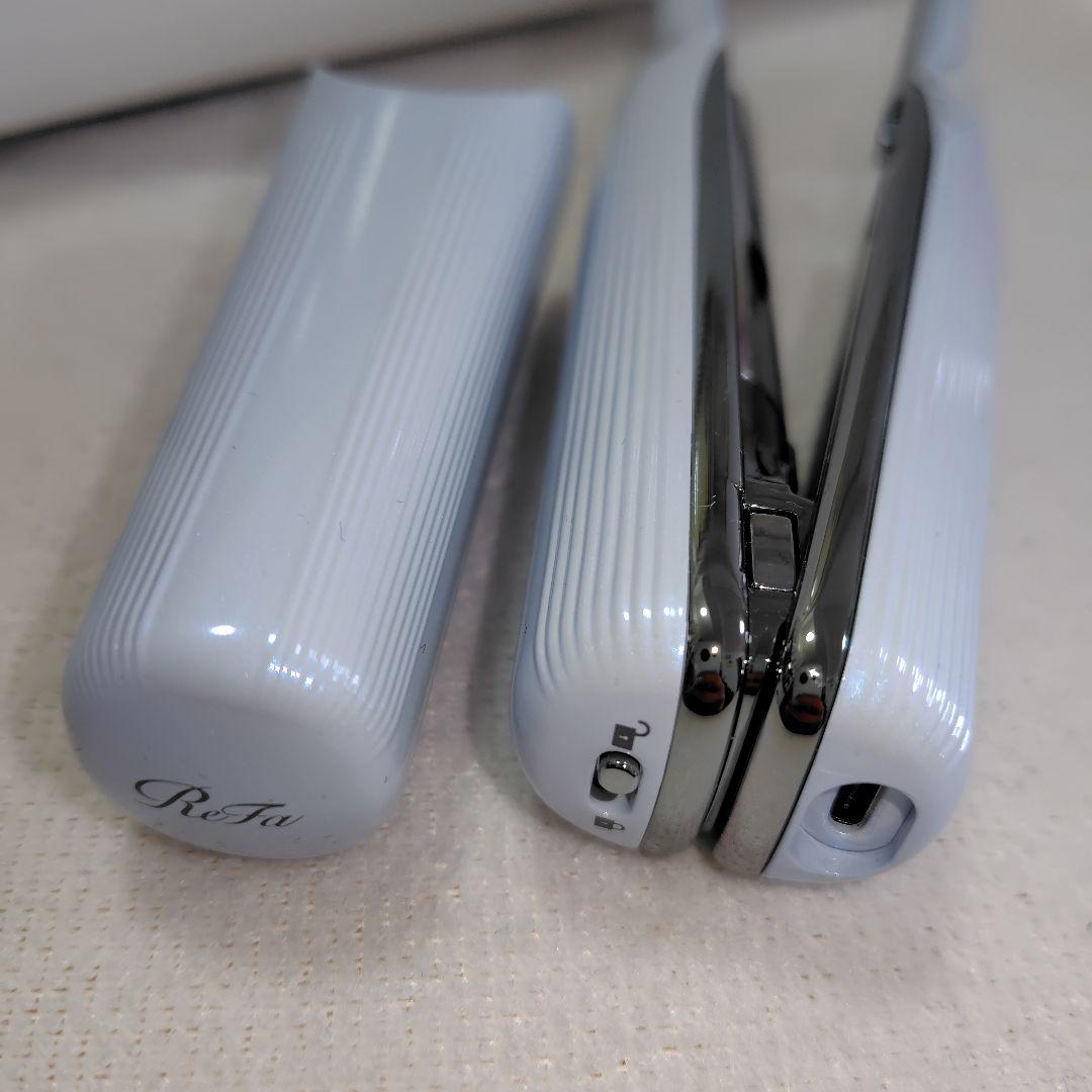 未使用 美品 ReFa リファフィンガーアイロンST ホワイト ヘアアイロン