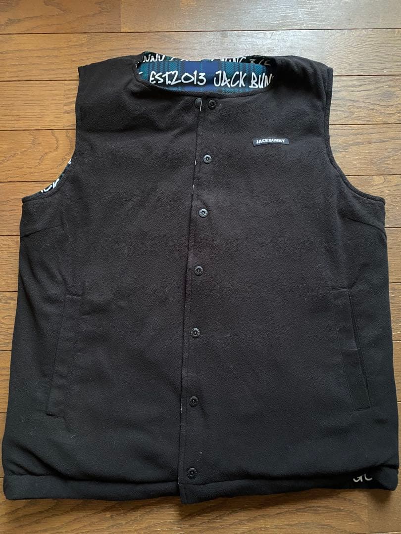 値下げ‼︎⭐︎新品未使用⭐︎JACK BUNNY グラフィック　リバーシブル　ベスト